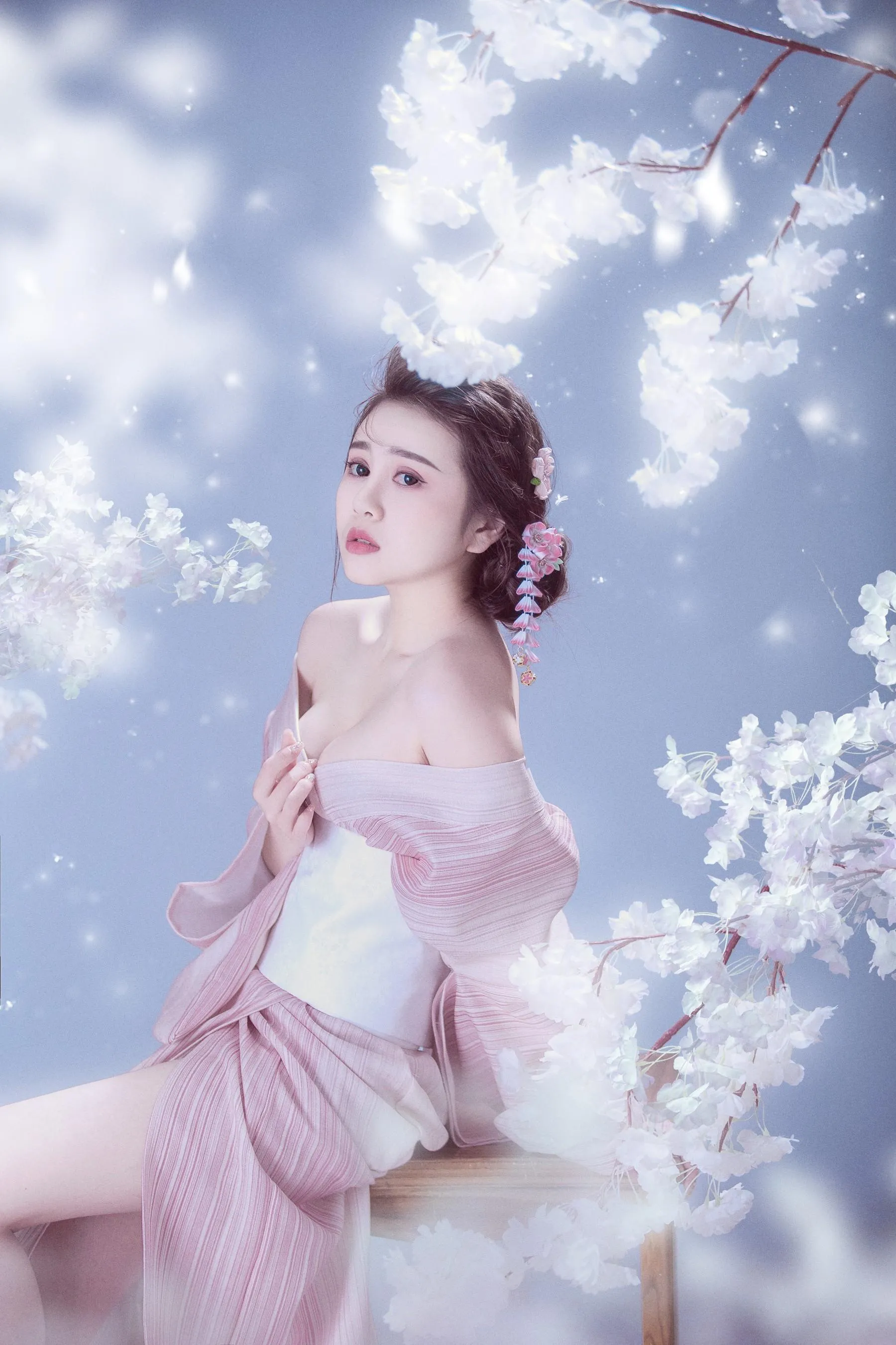 [YITUYU艺图语]2022.01.15  解花语 甜宝 [22P]插图4